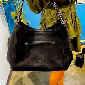Coach Pebble Leather Kristy Shoulder Bag
